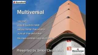 Wienerberger UK Sandtoft Multiversal installation guide [upl. by Bell]