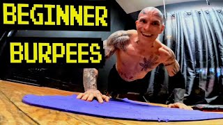 Beginner Burpees How to do your first burpee 💪🔥💥💯 [upl. by Llerrud106]