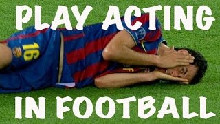 Play Acting  Feigning Injury  Diving in Football ft Neymar Ronaldo Rivaldo amp Busquets [upl. by Howie11]