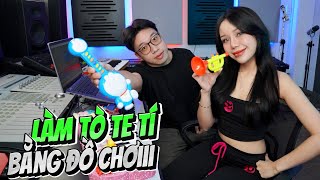 Làm Nhạc TÒ TE TÍ Bằng Đồ Chơi by CoEmMuzik  Làm Beat Cùng Thái Sơn Beatbox [upl. by Nnylassej]