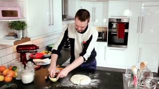 JOHN WHAITE BAKES Goats Cheese and Caramelized Onion Flatbreads [upl. by Nudnarb]