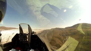 2014 Greenland F16 Low Level Test GoPro by STI [upl. by Ailehc]