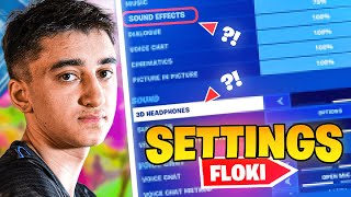 SOLARY FLOKI  Mes SETTINGS et ma SENSI FORTNITE 🤫 [upl. by Court]