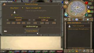 Runescape Money making guide to millions flip merchanting [upl. by Aihsinat]