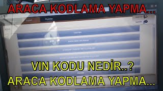 Vin kodu nedir nasıl yapılır rd45 teyp kodlama [upl. by Blanka]