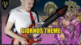 Giornos Theme Guitar Remix  Jojos Bizarre Adventure Golden Wind by 94Stones [upl. by Ahsieket388]