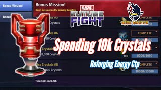 CRYSTAL GIVEAWAY  SPENDING 10000 CRYSTALS  REFORGING CTP  MARVEL FUTURE FIGHT [upl. by Nastassia16]