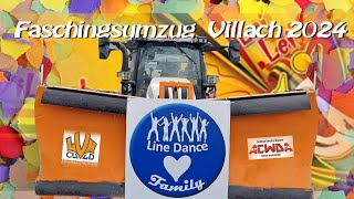 Villacher Faschingsumzug der Linedancer 2024 [upl. by Brown617]