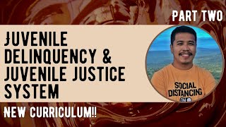 Juvenile Delinquency And Juvenile Justice System  Part 2 [upl. by Shurwood]