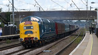 Deltic 55009 Alycidon  quotThe Capital Deltic Reprisequot  29th July 2023 [upl. by Laroy]