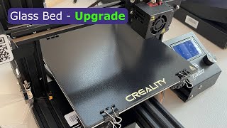 Ender 3 Pro  Glass Bed Upgrade [upl. by Jolda]