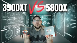 AMD Ryzen 3900XT vs 5800X Can AMDs new 8 core beat its 12 Core BEAST [upl. by Susy724]