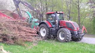 Valtra S353 mit Hem 501 HackerTannen Hacken quotHDquot [upl. by Eiralam107]