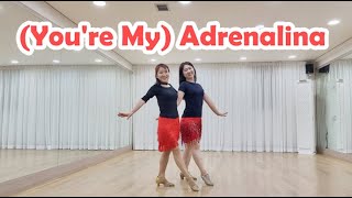 Youre My Adrenalina  Line Dance 유어 마이 아드레날리나  라인댄스 [upl. by Sillert]