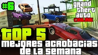 GTA V  TOP 5 Las Mejores Acrobacias de la Semana 6 [upl. by Sibley]