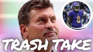 Mark Schlereth Airs Out Lamar Jackson With Lazy Take [upl. by Adlig]