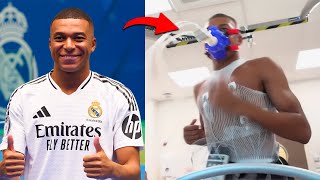 PRIMER DÍA DE MBAPPÉ EN EL REAL MADRID SORPRENDIÓ A LOS MÉDICOS [upl. by Pozzy]