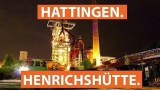 Die Henrichshütte in Hattingen bei Nacht  checkpottclip [upl. by Lavicrep]