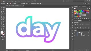 How to Outline Text in Adobe Illustrator [upl. by Lladnarc829]