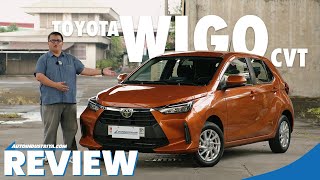 2024 Toyota Wigo 10G CVT Review  Peoples car champ at PHP 729k [upl. by Ahsinawt]