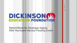 Relief Efforts for Dickinson Gators After Hurricane Harvey Flooding Event  Updated [upl. by Kcireddor]