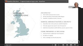 166° Puntata Il Diritto Fragile amministrazione di sostegno nel Regno Unito [upl. by Nais]