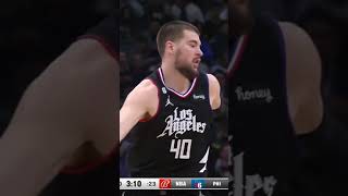 Ivica Zubac Highlight Reel Against Warriors 😤  LA Clippers [upl. by East]