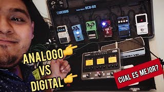 Pedales ANÁLOGOS VS Pedalera DIGITAL multi efectos  Pedalboard BCB60  Zoom G3  COMPARANDO SONIDO [upl. by Anneuq612]