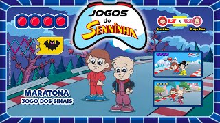 Senninha Maratona de Jogo do Sinal  Passatempo infantil com atividade física [upl. by Violetta510]