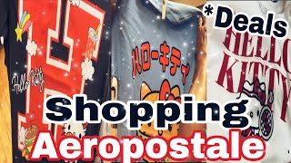 Shopping At Aeropostale 2024 VlogDEALS [upl. by Norre]