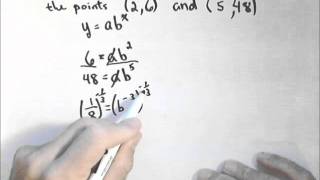 Finding an Exponential Function [upl. by Skvorak711]