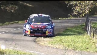 Le sacre de Loeb  Rallye de France 2012  ES471014 [upl. by Nylyaj]