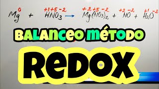 BALANCEO POR MÉTODO REDOX ⚠ paso a paso y bien fácil 🆗 [upl. by Morgana]