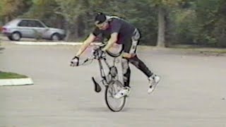 Freestylin with Team Hip Tricks 1989 Old School BMX Freestyle [upl. by Revert696]