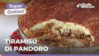 TIRAMISÙ di PANDORO – Ricetta antispreco facilissima e super veloce Con il pandoro avanzato ☕🎁✨😋 [upl. by Noirret]