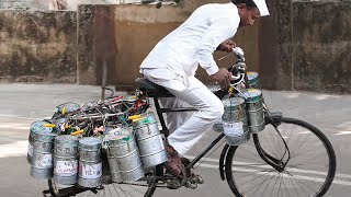 A Day With a Dabbawala Delivering Food Like a Century Ago [upl. by Eiten]