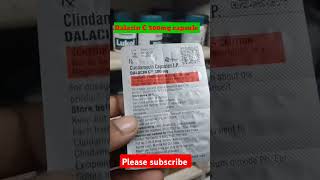 Dalacin C 300mg capsule uses in hindi  bacterial infection pet mein infection skin infection [upl. by Nilved838]