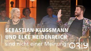 Sebastian Klussmann und Elke Heidenreich sind nicht einer Meinung  3nach9 [upl. by Imre]