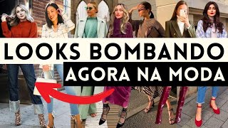 🔴LOOKS COM TUDO QUE ESTÁ NA MODA NO INVERNO 2024 OUTONO INVERNO 2024 [upl. by Aihsatal]