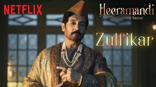 Shekhar Suman as Zulfikar  Heeramandi The Diamond Bazaar  Sanjay Leela Bhansali [upl. by Bunnie]