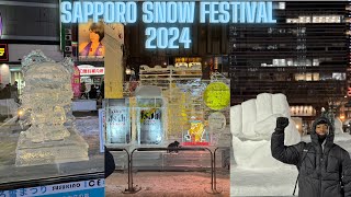 SAPPORO SNOW FESTIVAL 2024 [upl. by Trilby]