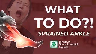 What to Do After an Ankle Sprain DO THIS after an Ankle Sprain [upl. by Kaylil]