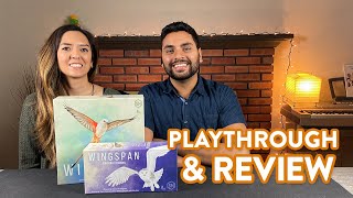 Wingspan with European Expansion  Playthrough amp Review [upl. by Eliott416]