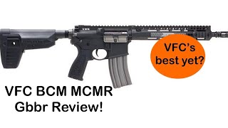 Vfc bcm mcmr gbbr review airsoft gasblowback gun fullauto ar15 bcm gbbr mcmr vfc [upl. by Vale]