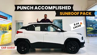 New Tata Punch CNG 2023  Now With Sunroof amp New Features ₹ 93 Lakh  Detailed Review [upl. by Aneres]