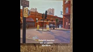 Dulwich JunctionOil on canvas90x30cm [upl. by Dnalor]