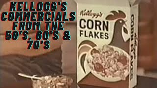 KELLOGGS COMMERCIALS FROM THE 50s 60s amp 70s  Vintage Ads  Retro TV [upl. by Anoved]