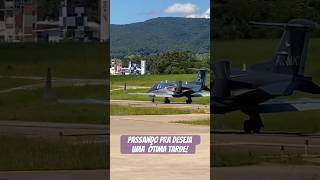 Learjet 31A shorts foryou shortvideos aviation fly viral pouso shortsviral [upl. by Drofdeb]