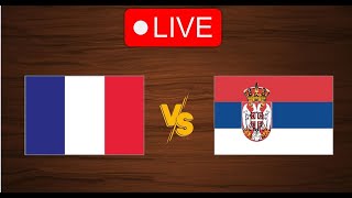 FRANCE VS SERBIA WORLD FRIENDLY INTERNATIONAL GAME 2024 LIVE SCORE [upl. by Hisbe]