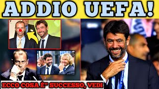 ADDIO UEFA LA SUPER LEAGUE HA ROTTO PER SEMPRE la UEFA LA RINASCITA DALLE CENERI DI AGNELLI NEDVÊD [upl. by Payton]